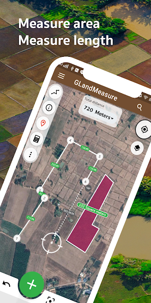 Measure area on maps